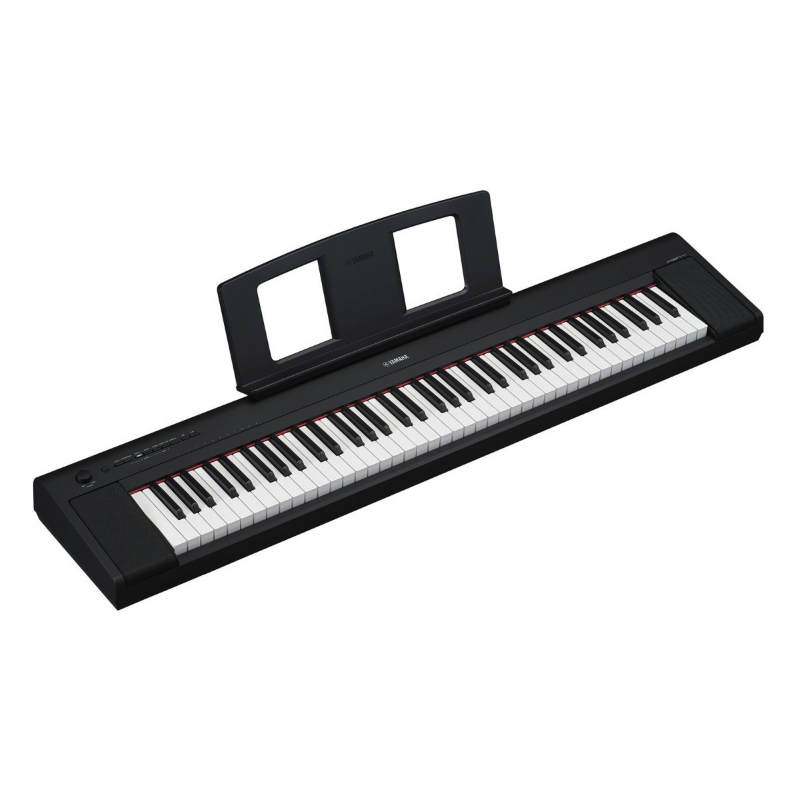 Yamaha Np B Piaggero Pianoforte Digitale Tasti Black Pianoforti