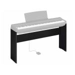 Yamaha L125B Supporto per Pianoforte P125 Nero