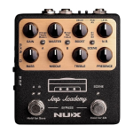 Nux AMP ACADEMY NGS-6 Nux amp academy ngs-6 stomp box amp modeler