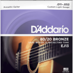 D'addario EJ13 Set corde acustica 11-52 Bronze