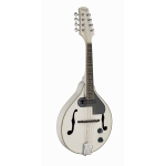 Stagg M50E Mandolino bluegrass elettrico Bianco