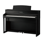 Kawai CA701B Black Pianoforte Digitale 88 Tasti Nero Satinato