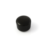 Allparts MK-0120-003 Black Metal Cupcake Knob Set (Qty 2)