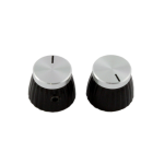 Allparts PK-3298-010 Marshall Chrome Top Knobs- set of 2 pcs