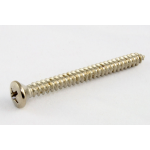 Allparts GS-0005-001 Pack of 4 Nickel Neckplate Screws