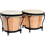 Gewa Bongo Club Salsa 6"/7" Acero Legno Naturale