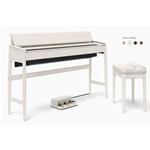 Roland Kiyola KF10 KWX Pianoforte digitale Sheer White Design