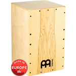 MEINL SC100HA  Cajon Snarecraft, tavola frontale in heart ash