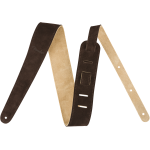 Fender Reversible Suede Strap Brown and Tan Tracolla per chitarra in pelle 0990691021