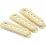 Fender Road Worn® Stratocaster® Pickup Covers, Aged White (3) Accessory Kits/Pickup Covers