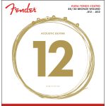 Fender corde acustica 12-52  Dura-Tone® Coated Acoustic Guitar Strings Strings