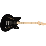 Fender Squier Affinity Series Starcaster Maple Fingerboard, Black 0370590506