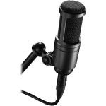 Audio Technica AT2020 Microfono Professionale da Studio Cardioide a Condensatore