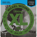 D'Addario EXL117 Muta Chitarra Elettrica Accordatura in "D"