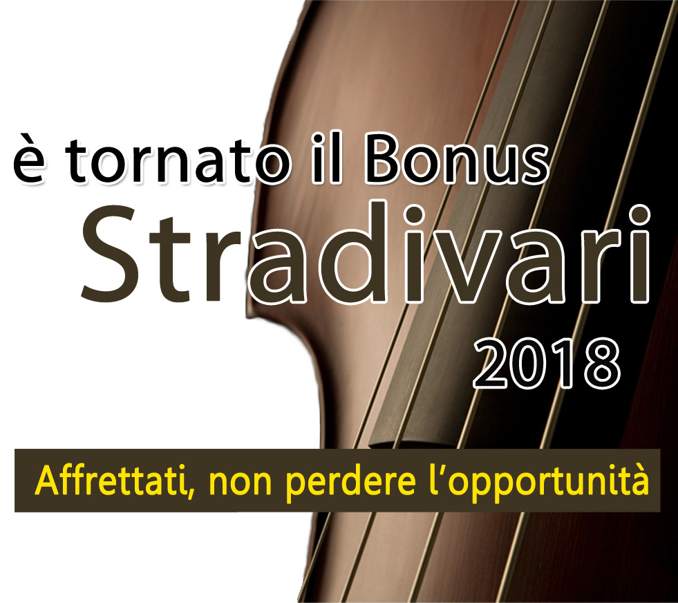 Informazioni bonus stradivari 2018