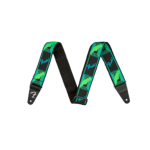 Fender Neon Monogrammed Strap, Green/Blue 0990681303 