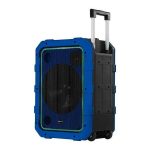 Gemini MPA2400 BLUE Speaker Ricaricabile Bluetooth con Trolley Blu 240W