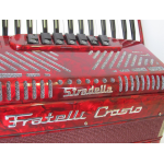 Fisarmonica Crosio 80 bassi 7+2 Rossa 37 tasti