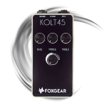 Foxgear KOLT45 - Amplificatore per chitarra a pedale