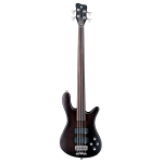 Warwick STREAMER STANDARD 4 FRETLESS - Rockbass Series - Nirvana Black Transparent Satin