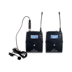 Sennheiser EW122P G4 GB Radiomicrofono lavalier per telecamera portatile 606 - 648 MHz