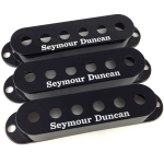 Seymour Duncan 11800-01-B S-COVER BLK (3) LOGO