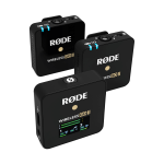 Rode Wireless GO II Dual Set Sistema Microfonico Wireless a 2 Canali 2.4GHz/128-bit