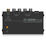 Behringer PP400 Preamplificatore per Giradischi RCA Phono Line