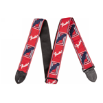 Fender Strap Red White Blue