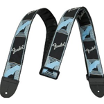 Fender Strap Blk gray blue 