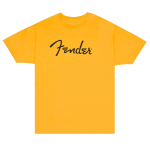 Fender® Spaghetti Logo T-Shirt, Butterscotch, S