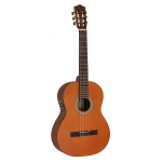 Salvador Cortez Luna CE Chitarra classica 4/4 elettrificata a spalla piena - Serie Iberia