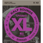 D'Addario EHR320 Muta Corde Chitarra Elettrica 09-42 Half  Rounds