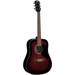 Eko Ranger 6 Eq Red Sunburst - Chitarra acustica elettrificata colore Rosso sfumato 