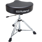 Roland RDT SHV Sgabello a sella per Batteria idraulico con Sedile in Simil Pelle