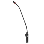 SHURE CVG18RS-B/C Microfono a collo d’oca con Anello luminoso rosso e tasto mute lunghezza 58cm.