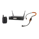 SHURE GLXD14RE/SM31-Z2 Radiomicrofono digitale con Microfono Headset SM31FH-TQG per Fitness Banda Z2 (2,4 GHz)