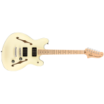 Fender Squier Affinity Series Starcaster Maple Fingerboard ,Olympic White 0370590505