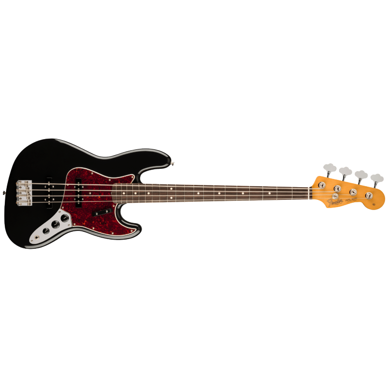 Fender Vintera® II 60s Jazz Bass®, Rosewood Fingerboard, Black 0149230306