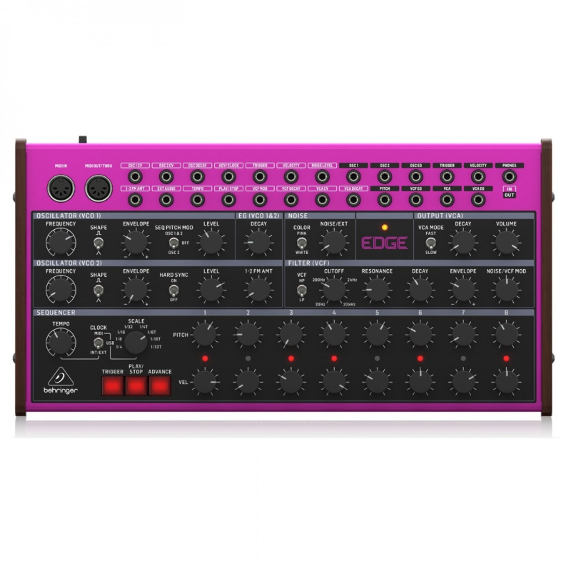 Behringer EDGE  Sintetizzatore di percussioni semi-modulare analogico con 2 oscillatori