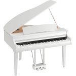 Yamaha CSP295 GP WH Pianoforte Digitale Codino Bianco Lucido