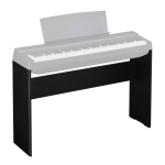 Yamaha L121B Supporto per Pianoforte Digitale P121 Nero