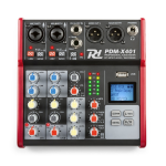 Power Dynamics PDM401 Mixer 4ch BT/MP3