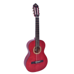 Chitarra Classica Valencia STV268TR 1/2 Trasparent Red