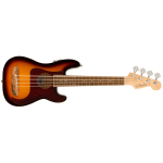 Fender Fullerton Precision Bass® Uke, Walnut Fingerboard, Tortoiseshell Pickguard, 3-Color Sunburst 0970583500