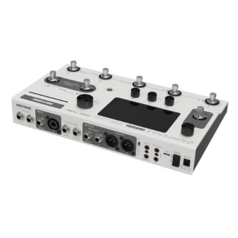 HoTone Ampero II Stage, pedaliera multieffetto con amplificatore a modelli fisici alimentatore incluso
