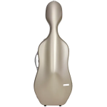 BAM SUP1005XLCS CUSTODIA HIGHTECH SUPREME IN POLICARBONATO PER VIOLONCELLO - CHAMPAGNE - SILVER