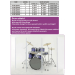 APEXTONE DRUM SHIELD Schermo Barriera Antirumore Cabina