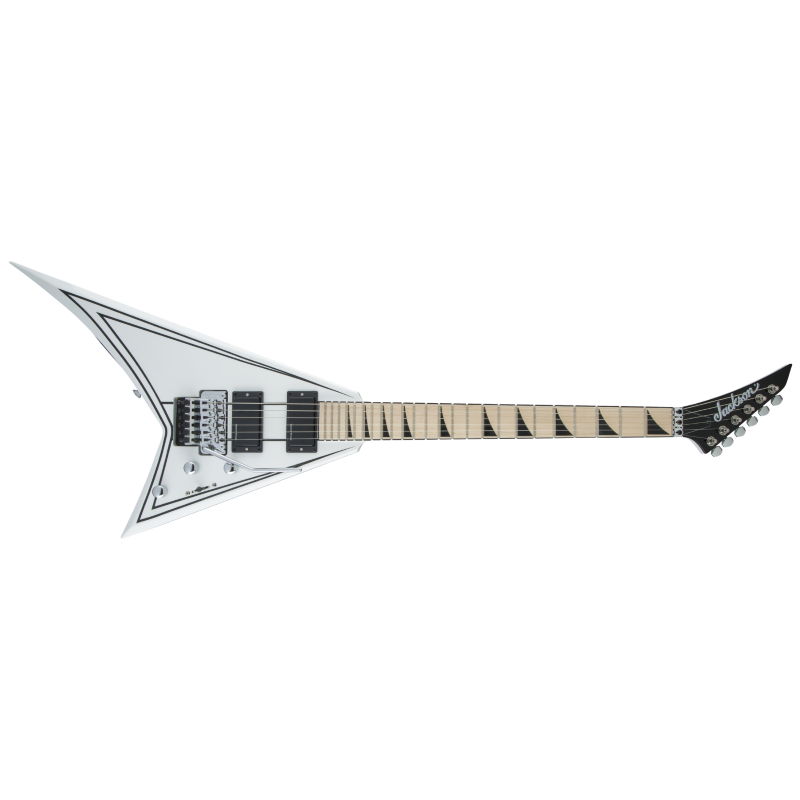 Jackson X Series Rhoads RRX24M Snow White with Black Pinstripes 2916322548