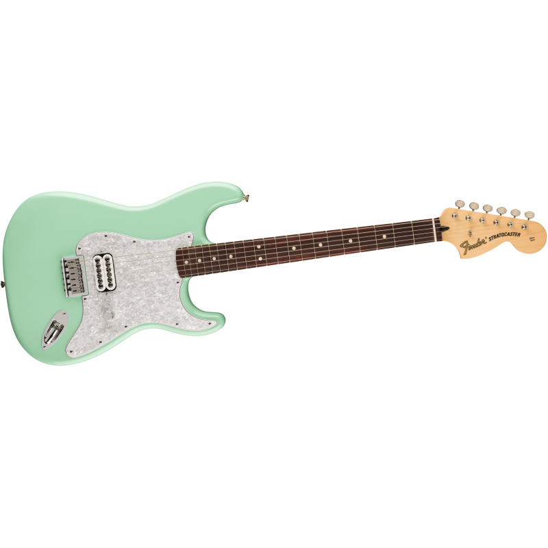Fender Limited Edition Tom Delonge Stratocaster®, Rosewood Fingerboard, Surf Green 0148020357